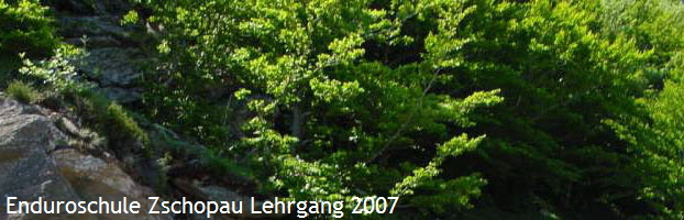 Enduroschule Zschopau Lehrgang 2007